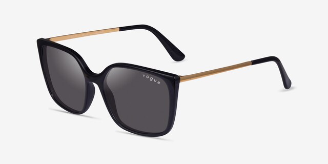 Vogue Eyewear VO5353S Black PlasticSunglass Frames from EyeBuyDirect, Angle View