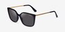 Vogue Eyewear VO5353S Black PlasticSunglass Frames from EyeBuyDirect, Angle View