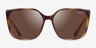 Vogue Eyewear VO5353S Dark Tortoise PlasticSunglass Frames from EyeBuyDirect, Front View