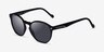 Vogue Eyewear VO5368S Black AcetateSunglass Frames from EyeBuyDirect, Angle View