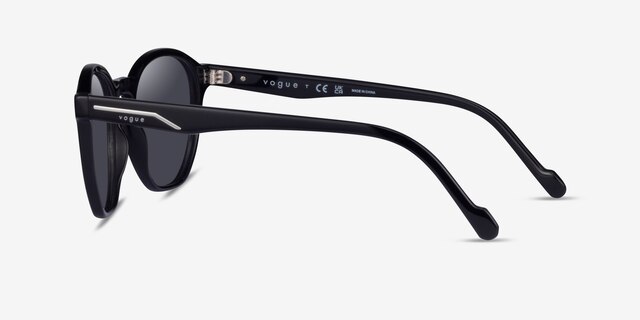Vogue Eyewear VO5368S Black AcetateSunglass Frames from EyeBuyDirect, Side View