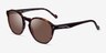 Vogue Eyewear VO5368S Dark Tortoise AcetateSunglass Frames from EyeBuyDirect, Angle View