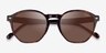 Vogue Eyewear VO5368S Dark Tortoise AcetateSunglass Frames from EyeBuyDirect, Closed View