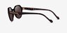 Vogue Eyewear VO5370S Dark Tortoise AcetateSunglass Frames from EyeBuyDirect, Side View