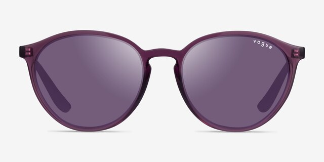 Vogue Eyewear VO5374S Violet Transparent PlasticSunglass Frames from EyeBuyDirect, Front View