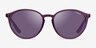 Vogue Eyewear VO5374S Violet Transparent PlasticSunglass Frames from EyeBuyDirect, Front View