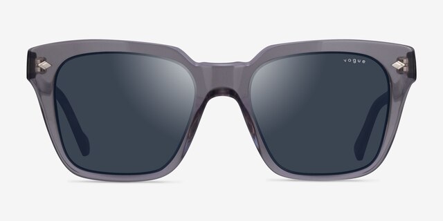 Vogue Eyewear VO5380S Transparent Gray AcetateSunglass Frames from EyeBuyDirect, Front View