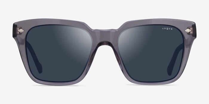 Vogue Eyewear VO5380S Transparent Gray Acetate Sunglass Frames from EyeBuyDirect