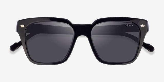 Vogue Eyewear VO5380S Black AcetateSunglass Frames from EyeBuyDirect, Closed View