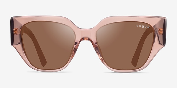 Vogue Eyewear VO5409S Transparent Pink Acetate Sunglass Frames