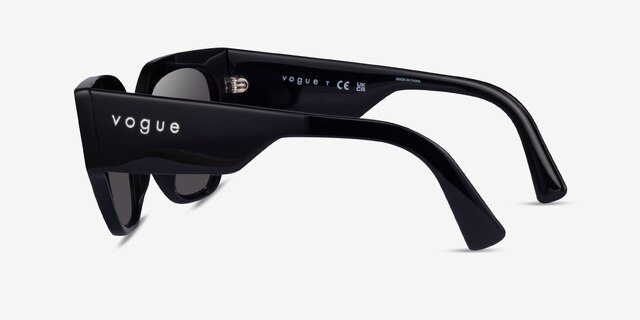 Vogue Eyewear VO5409S Black AcetateSunglass Frames from EyeBuyDirect, Side View