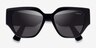 Vogue Eyewear VO5409S Black AcetateSunglass Frames from EyeBuyDirect, Closed View