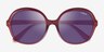 Vogue Eyewear VO5410S Transparent Burgundy PlasticSunglass Frames from EyeBuyDirect, Closed View