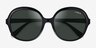 Vogue Eyewear VO5410S Black PlasticSunglass Frames from EyeBuyDirect, Closed View