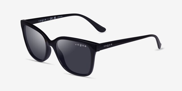 Vogue Eyewear VO5426S Black PlasticSunglass Frames from EyeBuyDirect, Angle View