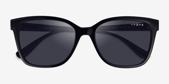 Vogue Eyewear VO5426S Black PlasticSunglass Frames from EyeBuyDirect, Closed View