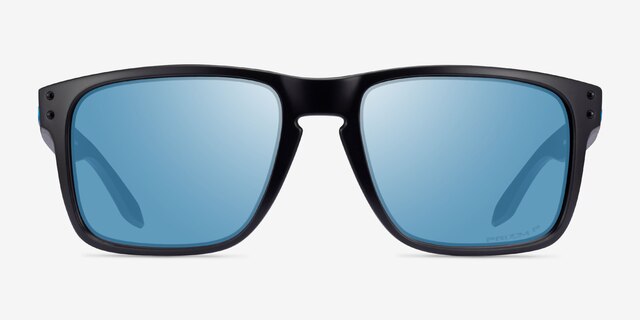 Oakley Holbrook Xl Black PlasticSunglass Frames from EyeBuyDirect, Front View