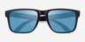 Oakley Holbrook Xl Black PlasticSunglass Frames from EyeBuyDirect, Closed View