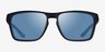 Oakley Sylas Matte Black PlasticSunglass Frames from EyeBuyDirect, Front View