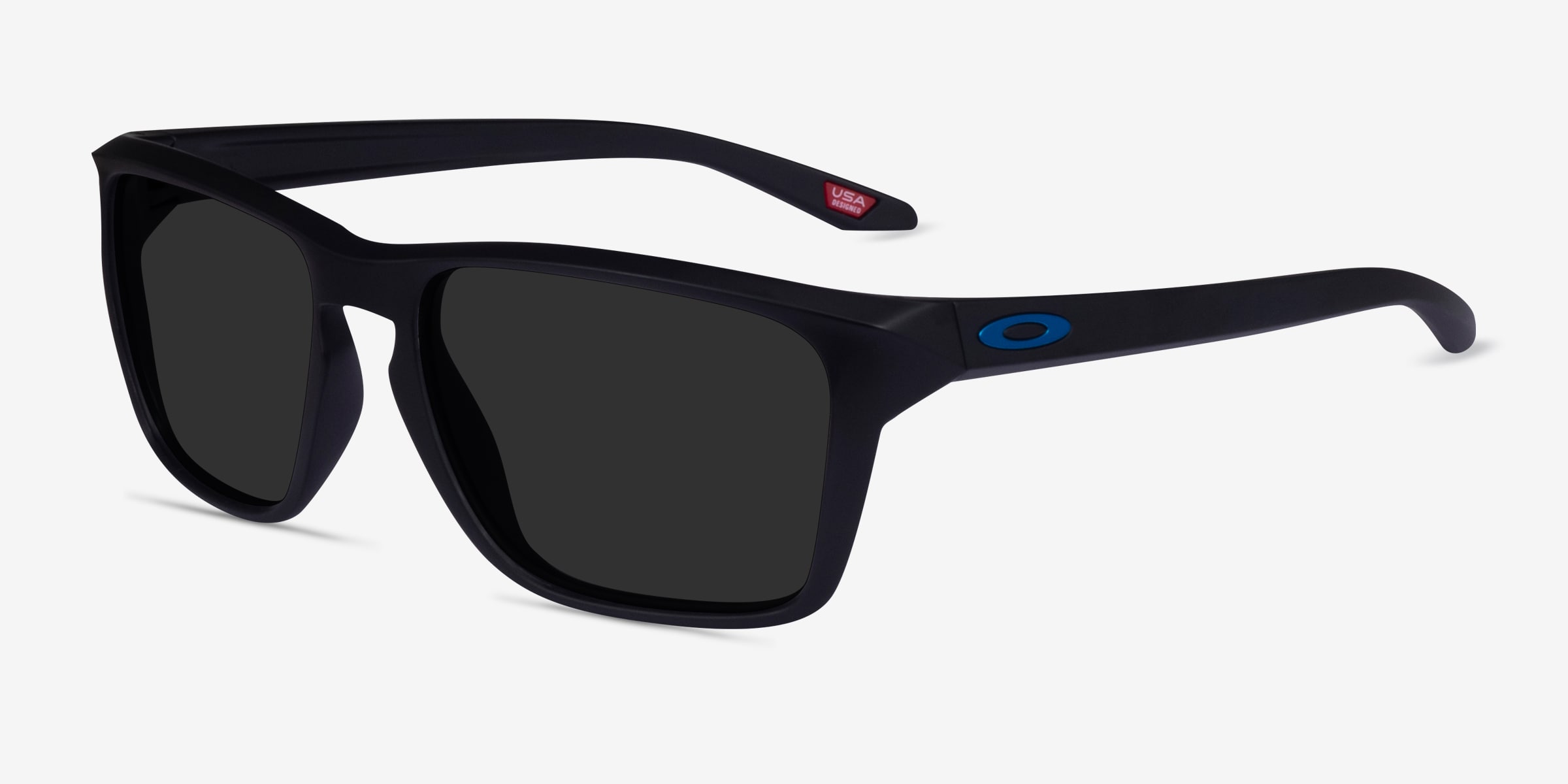 Oakley Sylas - Rectangle Polished Black Frame Prescription
