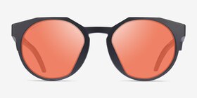 Oakley OO9464 HSTN Matte Carbon Plastique Soleil de Lunette de vue d'EyeBuyDirect, Vue de Face