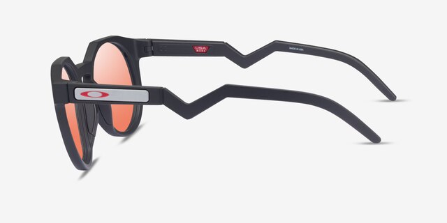 Oakley OO9464 Hstn Matte Carbon PlasticSunglass Frames from EyeBuyDirect, Side View