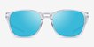 Oakley Ojector Polished Clear PlasticSunglass Frames from EyeBuyDirect, Front View