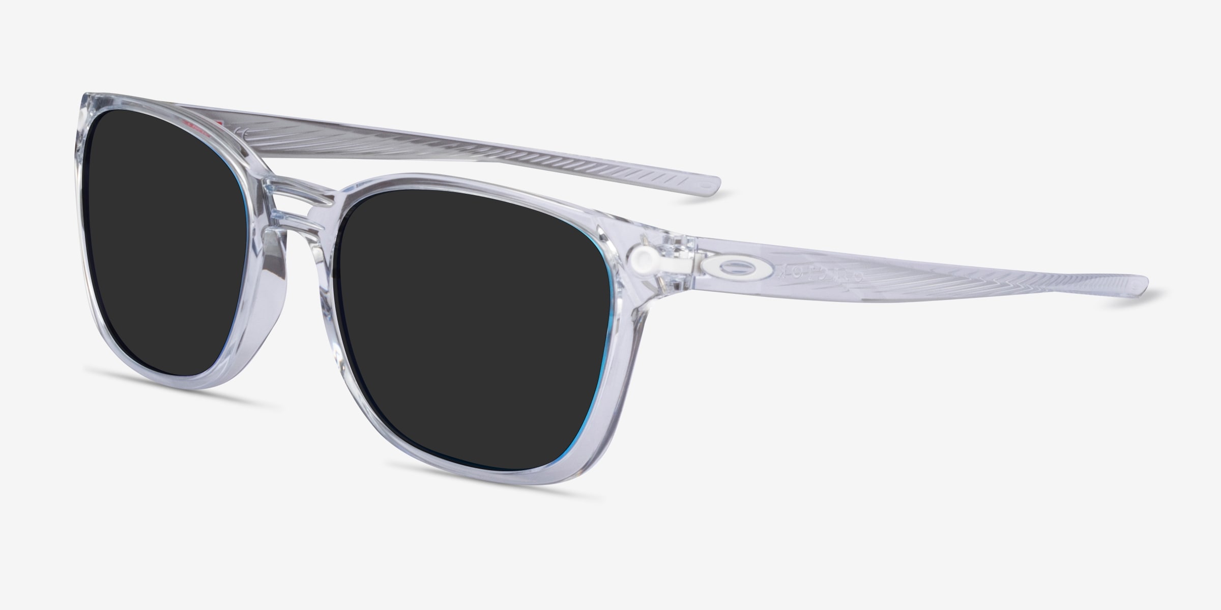 Oakley Ojector - Square Polished Clear Frame Prescription