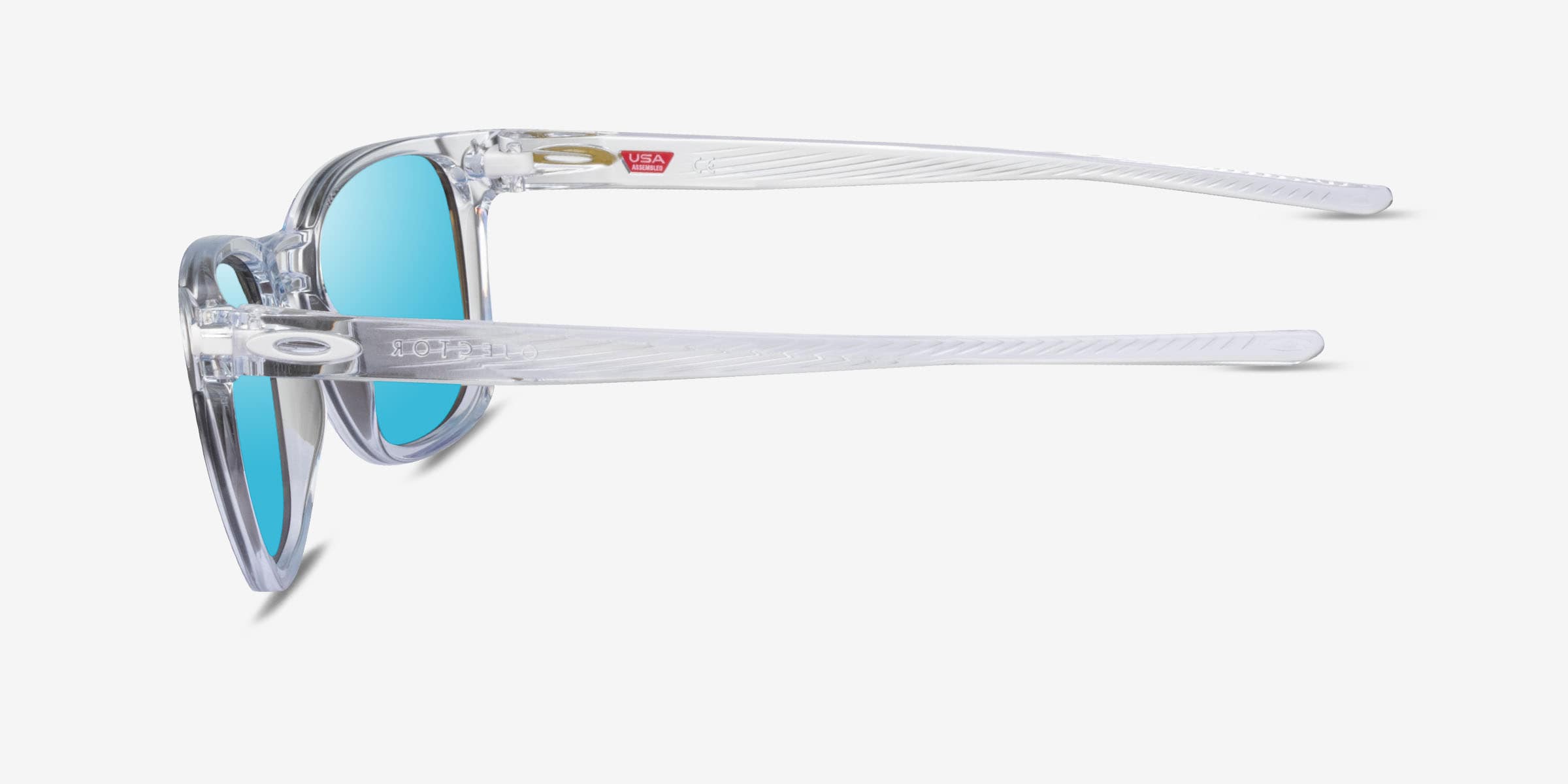 Oakley Ojector - Square Polished Clear Frame Prescription