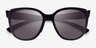 Oakley OO9433 Matte Black PlasticSunglass Frames from EyeBuyDirect, Closed View