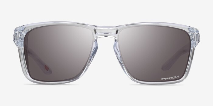 Oakley Sylas Polished Clear Plastic Sunglass Frames from EyeBuyDirect