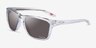 Oakley Sylas Polished Clear PlastiqueSoleil de Lunette de vue d'EyeBuyDirect, Vue d'Angle