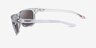 Oakley Sylas Polished Clear PlastiqueSoleil de Lunette de vue d'EyeBuyDirect, Vue de Côté