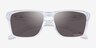 Oakley Sylas Polished Clear PlastiqueSoleil de Lunette de vue d'EyeBuyDirect, Vue Rapprochée