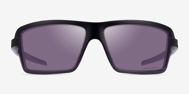 Oakley Cables Matte Black PlasticSunglass Frames from EyeBuyDirect, Front View