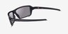 Oakley Cables Black PlasticSunglass Frames from EyeBuyDirect, Side View