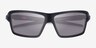 Oakley Cables Black PlasticSunglass Frames from EyeBuyDirect, Closed View