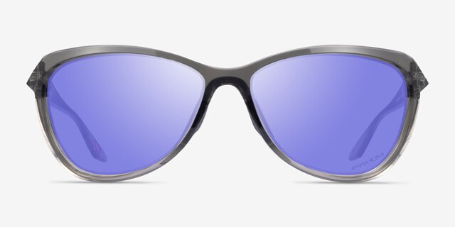 Oakley Pasque Gray Ink PlasticSunglass Frames from EyeBuyDirect, Front View