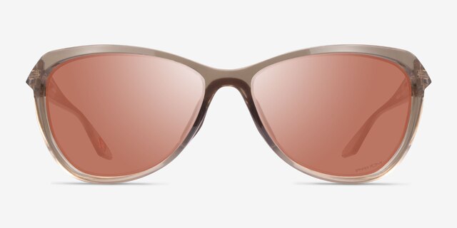 Oakley Pasque Sepia PlasticSunglass Frames from EyeBuyDirect, Front View