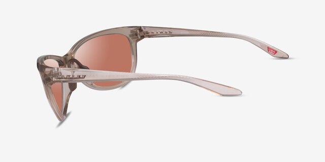 Oakley Pasque Sepia PlasticSunglass Frames from EyeBuyDirect, Side View