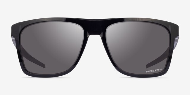 Oakley Leffingwell Black Ink PlasticSunglass Frames from EyeBuyDirect, Front View