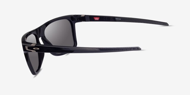 Oakley Leffingwell Black Ink PlasticSunglass Frames from EyeBuyDirect, Side View