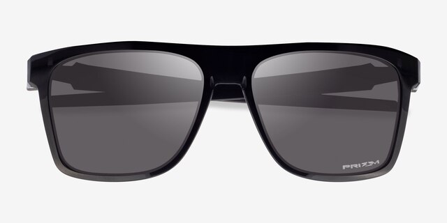 Oakley Leffingwell Black Ink PlasticSunglass Frames from EyeBuyDirect, Closed View