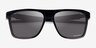 Oakley Leffingwell Black Ink PlasticSunglass Frames from EyeBuyDirect, Closed View