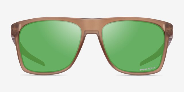 Oakley Leffingwell Matte Sepia PlasticSunglass Frames from EyeBuyDirect, Front View