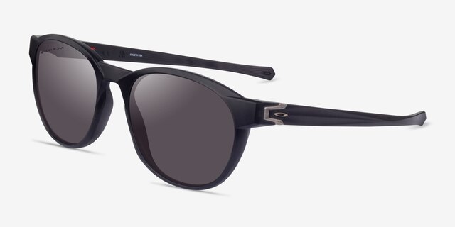 Oakley Reedmace Matte Black Ink PlasticSunglass Frames from EyeBuyDirect, Angle View