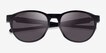 Oakley Reedmace Matte Black Ink PlasticSunglass Frames from EyeBuyDirect, Closed View