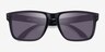 Oakley Holbrook Xl Matte Black PlasticSunglass Frames from EyeBuyDirect, Closed View