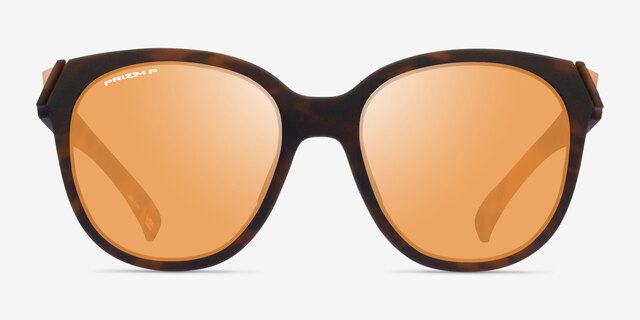 Oakley OO9433 Matte Brown Tortoise PlasticSunglass Frames from EyeBuyDirect, Front View
