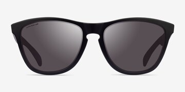Oakley Frogskins TM - Square Matte Black Frame Sunglasses For Men |  Eyebuydirect